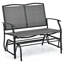 Chaise berçante d'extérieur en acier Gries-98652457