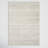 Alzata Machine Woven Gray/Ivory Area Rug-364913011