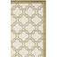 Tapis géométrique ivoire / vert clair Ammundsen-1067683229