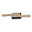 Integrated LED 24" Brass Modern Vanity Light with Handmade Textured Glass for Bathrooms Powder Rooms Dressing Rooms-94314940