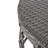 Compact Patio Tables, Grey Rattan Boho Style For Patio Home Entertaining