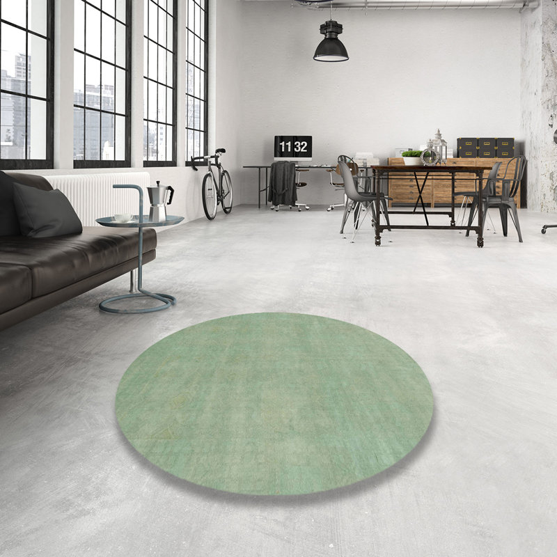 Abstract Indoor Rug, Round 3'