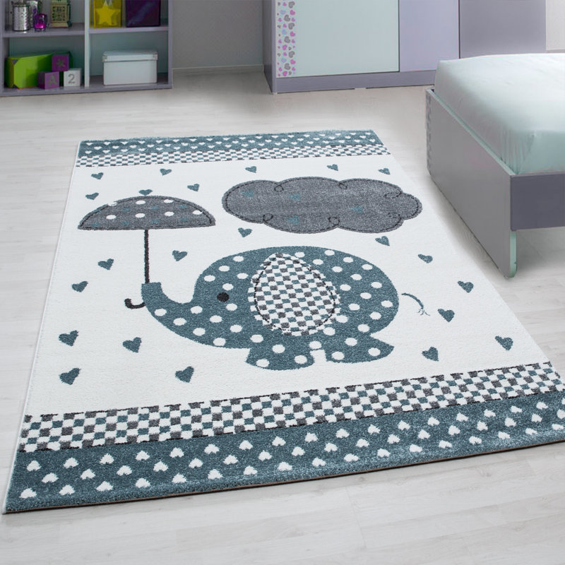 Baymore Animal Print Flatweave Area Rug, Rechteckig 160 x 230 cm