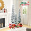 Lighted Artificial Spruce Christmas Tree
