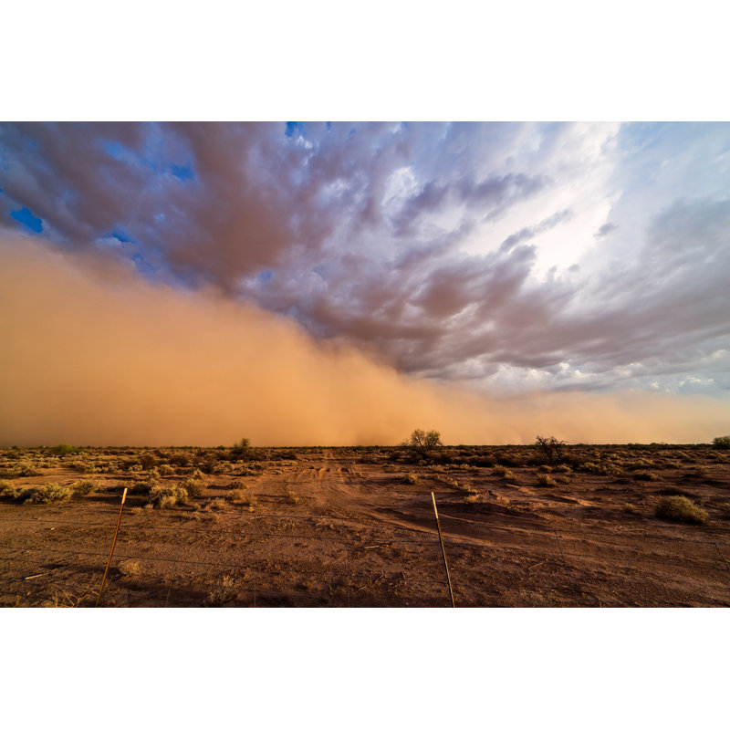 " Haboob Dust Storm ", 12" H x 18" W  