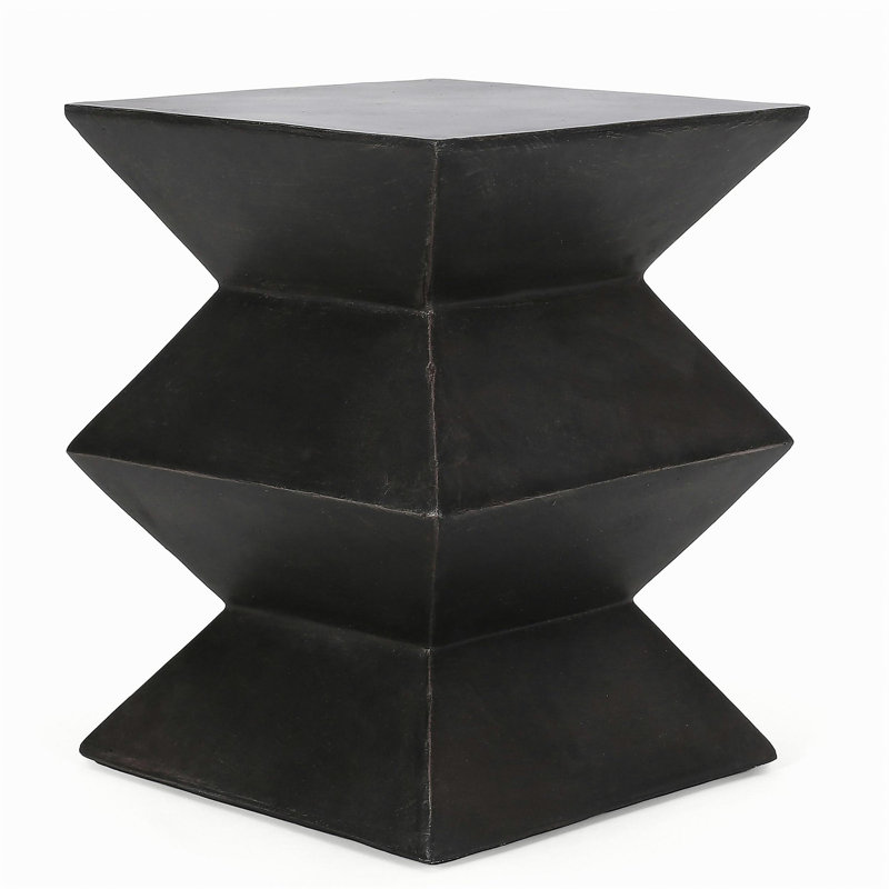 Outdoor Lightweight Concrete Side Table