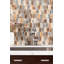 Desert Strata Spire 12 in. x 13 in. Glass Mosaic Wall Tile