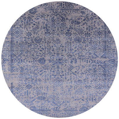 Tapis bleu