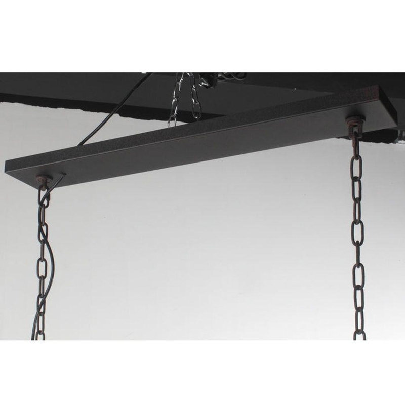 Lustre linéaire Kristophor, H 34 po x l 14 po x P 70 po, 12