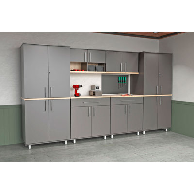 Inval Kratos 6 Piece Garage Storage System