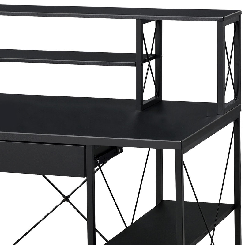 Amiel All Purpose Writing Desk, Black