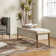 Shanieka 55.3'' W Modern Upholstered Flip Top Storage Bench with Button-Tufted and Metal Foots