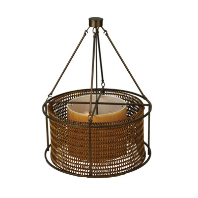 Lustre tambour 4 lumières Stamant