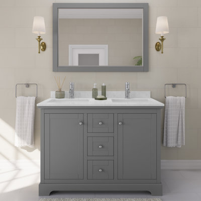 Ensemble de meuble-lavabo double 48 po Avery