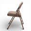 Chaise pliante rembourrée Bernadine-411099992