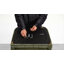 Chaise d'appoint rembourrée en velours côtelé Demarrion-1835431205