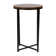 Table de bout Hampstead Collection - Table d'appoint moderne en stratifié avec structure entrecroisée