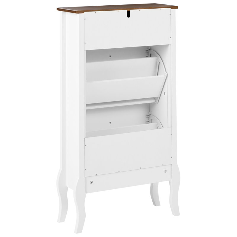 NUNDLE 8 Pair Shoe Storage Cabinet
