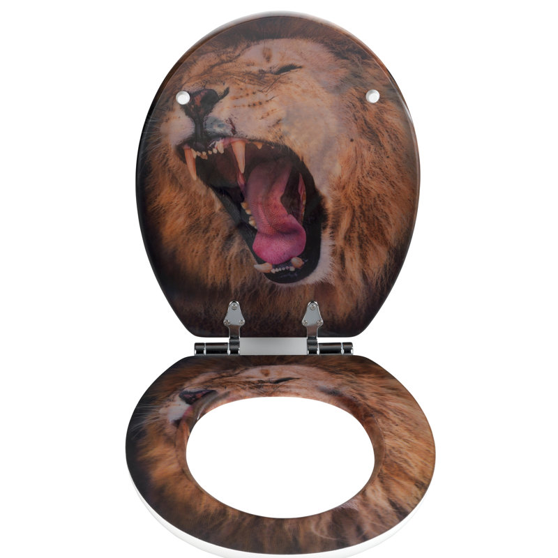 Acropolis Soft Close Round Toilet Seat