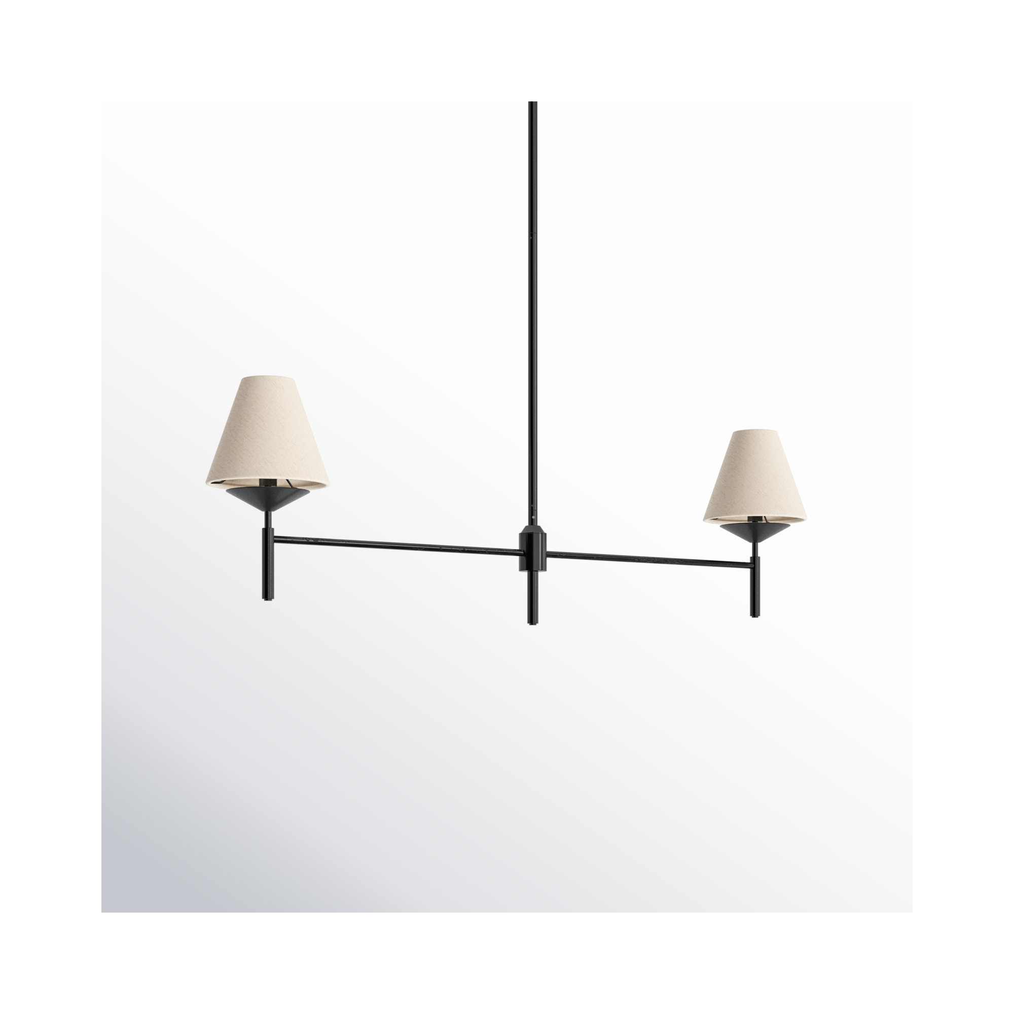 Jianna 2 - Light Metal Linear Chandelier