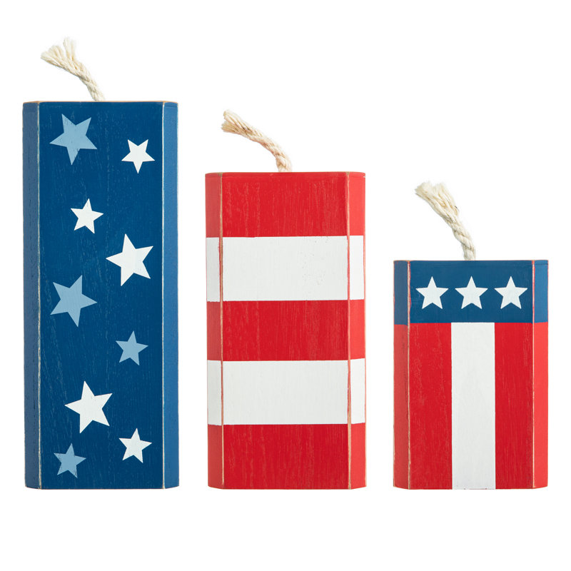 Patriotic/American Firecracker Table Decor