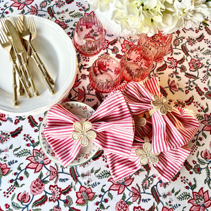 Chintz Multicolour Round Tablecloth, 70" Round