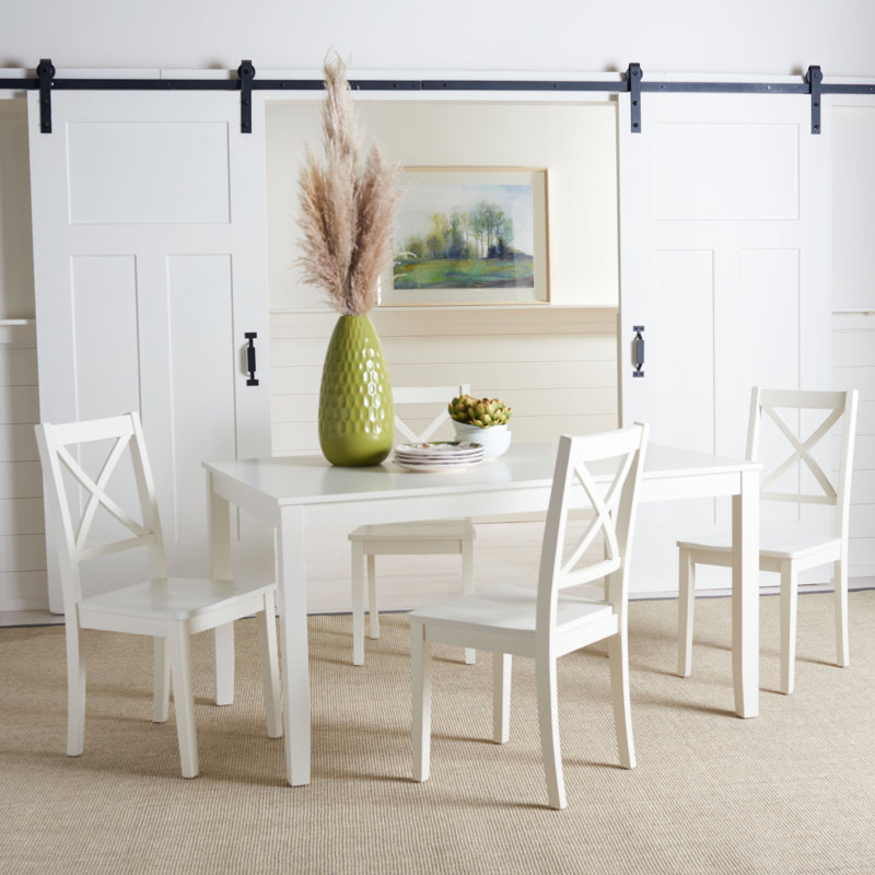 Bohuslavice Dining Table, Standard Height (30" Height), White