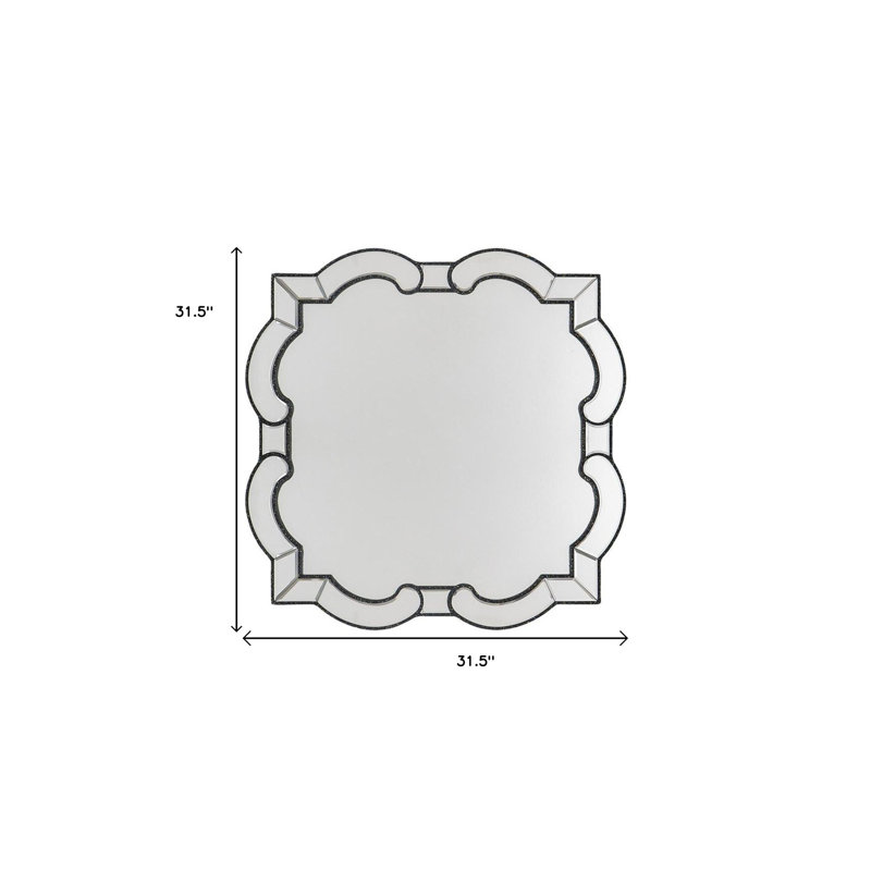 Miroir d'appoint 32 "transparent