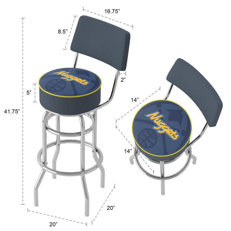 Tabouret pivotant non fini 31 po