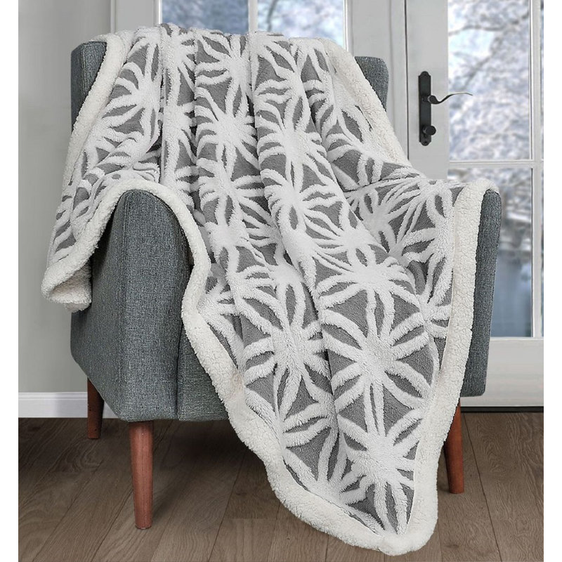 Balthasar Throw Blanket, W150 x L200cm, Grey