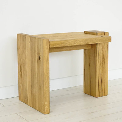 Nautique 55cm W Solid Wood Bedside Table