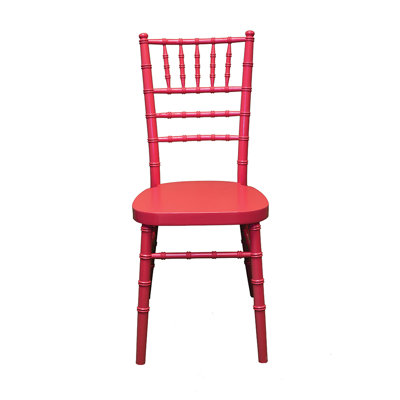 Arrington 43cm H Solid Wood Ladder Back Stacking Side Chair