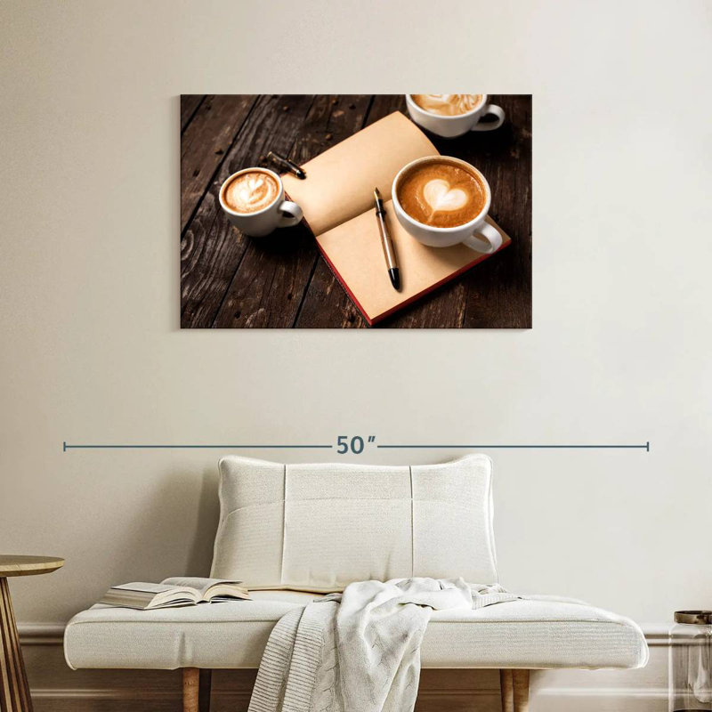 Yarlin Coffee And Diary, 24" H x 36" W