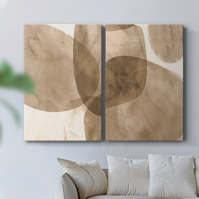 Neutral Object I-Premium Gallery Wrapped Canvas -Ready to Hang, 36" H x 48" W