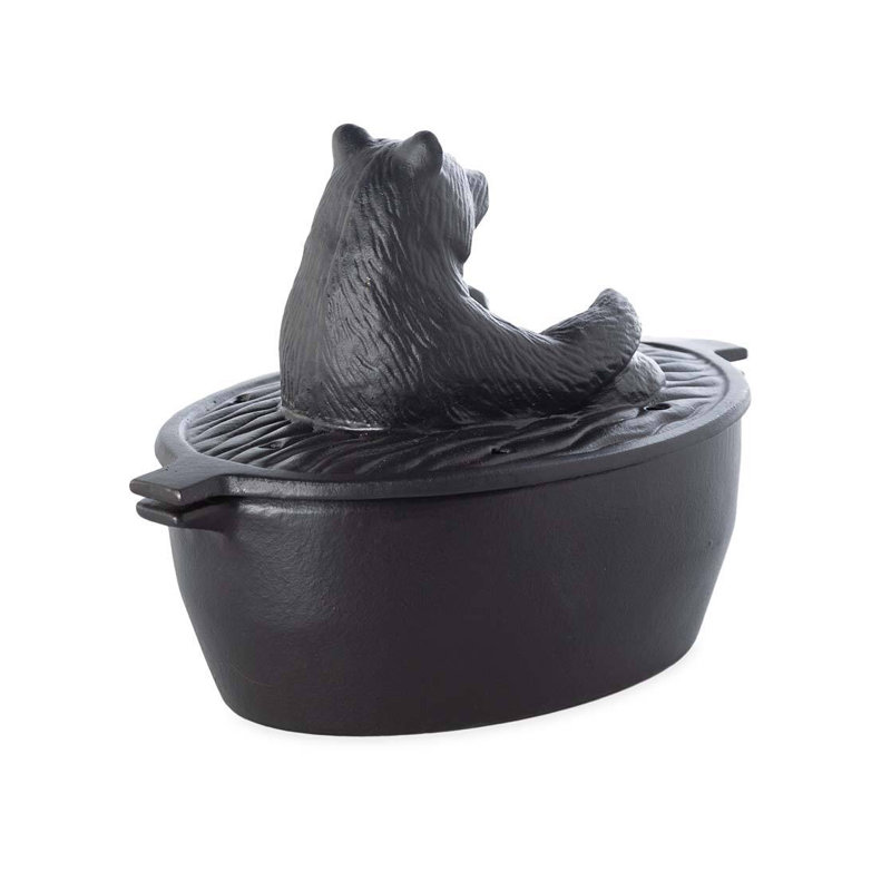 Bear in Bath Wood Stove Steamer