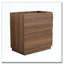 Armoire de salle de bain autoportante moderne avec deux tiroirs faciles à assembler-123995948