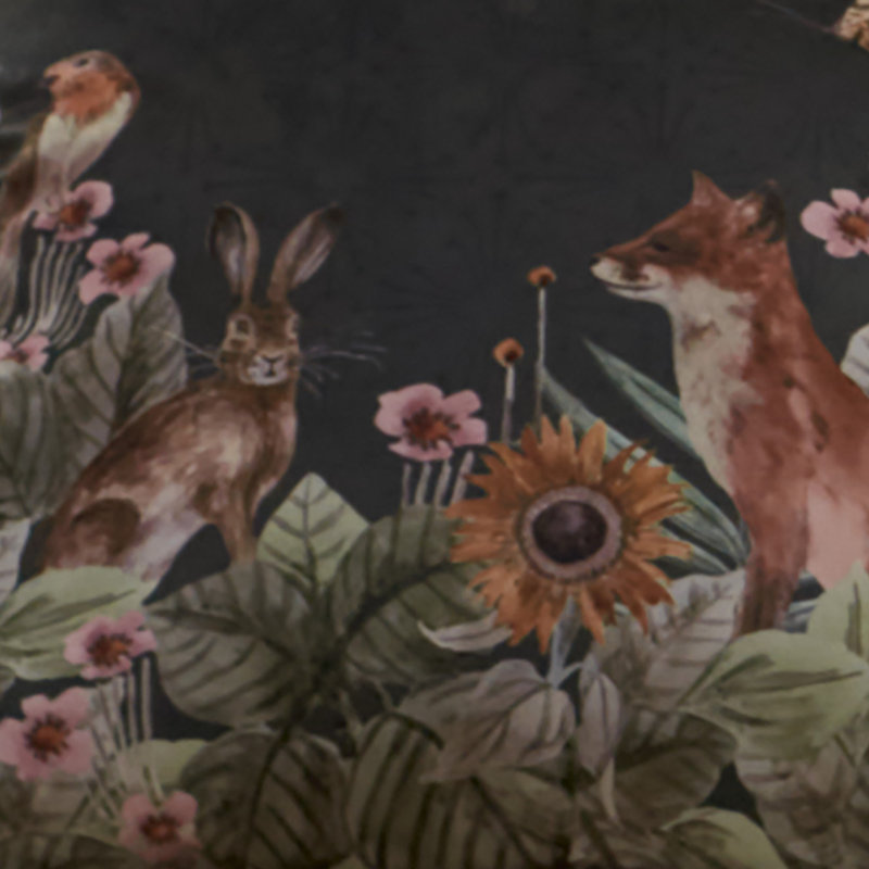 Foxdale Floral Square Throw Cushion