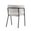 Ensemble de 2 chaises de salle à manger rembourrées modernes-120973749