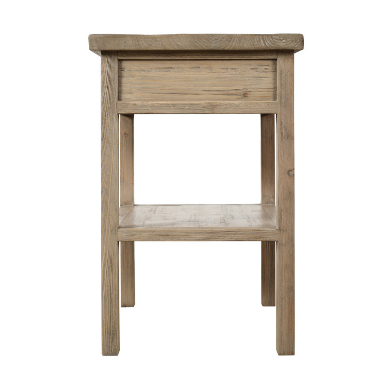 Helana 28'' W Solid Wood Console Table