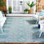 Tapis d'intérieur / extérieur à motif floral Courtyard Performance-1639162456
