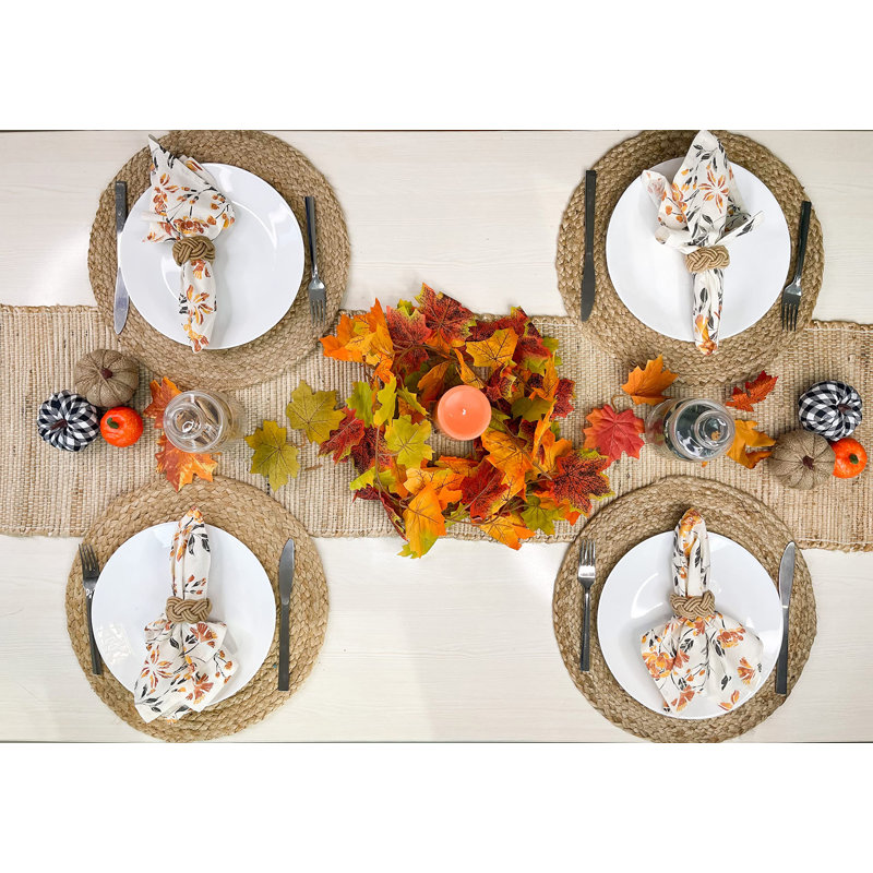 Pearsall Gingham Table Runner, 36'' Rectangle