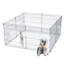 Panel Iron Exercise Pen With Door-49908936