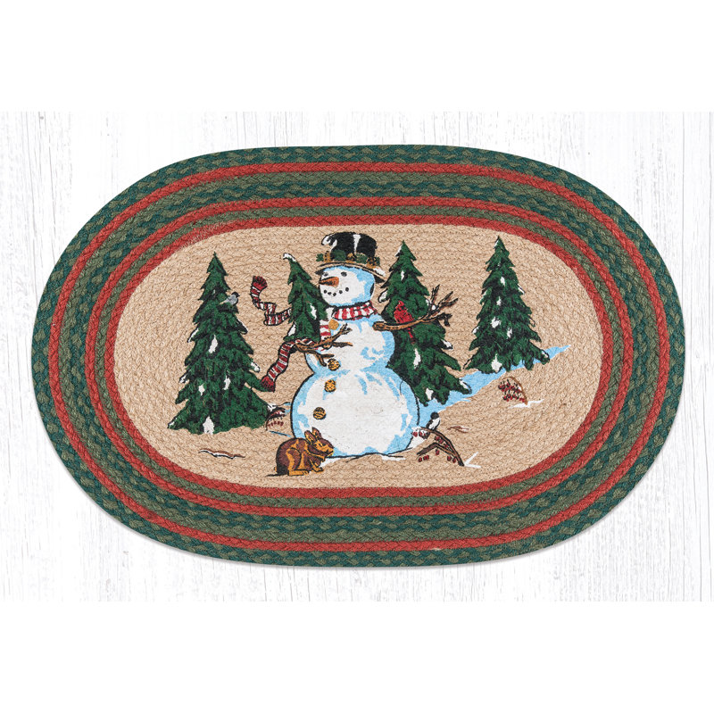  Patch ovale OP-246 Winter Wonderland 20 po x 30 po, Ovale 1 pi 8 po x 2 pi 6 po
