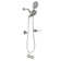 2 Handle Shower Faucet Set With Tub Spout Bathtub Shower Faucet Combo Set Shower System Complete Tub And Shower Trim Kit Wall Mounted Two Handles Shower Fixtures