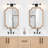 Laritha Bathroom/Vanity Mirror with Wood Frame-316077311-296611955