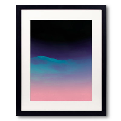 Mountain Print by Angel Estevez
