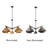 Annarosa 5 - Light Dimmable Tiered Chandelier
