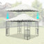 Auvent de remplacement pour pavillon de jardin extérieur