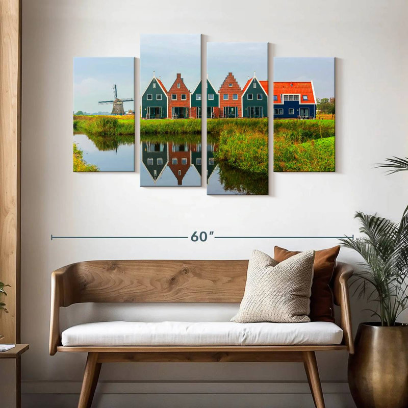 Marquette Marchelle Volendam Marinapark, H 32 po x l 52 po