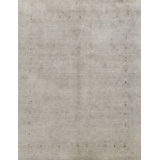 Gabbeh Wool Area Rug in Gray